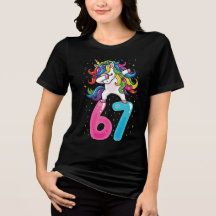 67 Meme Einhorn für Mädchen sechs sieben Gen Alpha