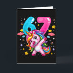 67 Meme Einhorn Für Mädchen Sechs Sieben Meme Brai Karte<br><div class="desc">67 Meme Einhorn Für Mädchen Sechs Sieben Meme Brainrot Lustig Kinder</div>