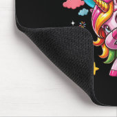 67 Meme Einhorn für Mädchen Sechs Sieben Meme Brai Mousepad (Ecke)