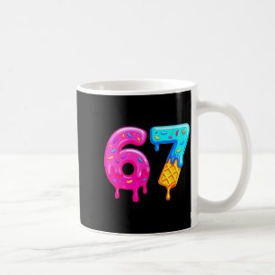 67 Meme Eis Drip Lustig Six Seven Gen Alpha S Kaffeetasse