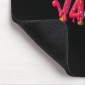 67 Meme Eiscreme-Tropf Quadratwurzel 4489 Gen Alph Mousepad (Ecke)