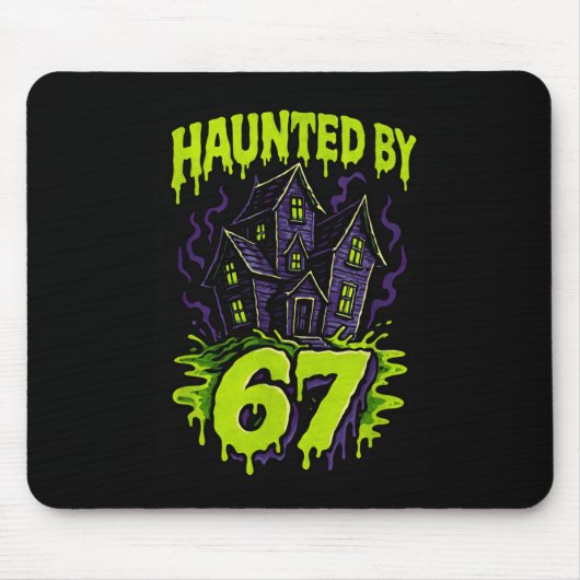 67 Meme Eltern Halloween Kostüm Brain Rot 6-7 Si Mousepad (Vorne)