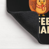 67 Meme Erntedankfest Truthahn Tag Lustiger Feiert Mousepad (Ecke)