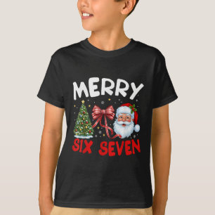 67 Meme Frohe Sechs Sieben Santa Kokette Lustige C T-Shirt