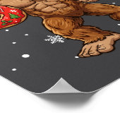 67 Meme Funny Big Foot Six Seven Christmas Xmas Sa Poster (Ecke)