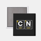 67 Meme Funny Chemistry Science Teacher Periodic T Magnet (Vorderseite/Rückseite)