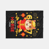67 Meme Funny Chinese New Year 2026 Year Of The Ho Fleecedecke (Vorderseite (Horizontal))