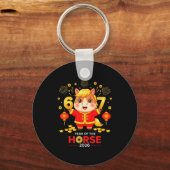 67 Meme Funny Chinese New Year 2026 Year Of The Ho Schlüsselanhänger (Vorderseite)