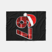 67 Meme Funny Christmas Red Plaid Xmas Pajamas Sla Fleecedecke (Vorderseite (Horizontal))
