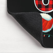 67 Meme Funny Christmas Red Plaid Xmas Pajamas Sla Mousepad (Ecke)