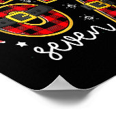 67 Meme Funny Christmas Red Plaid Xmas Pajamas Sla Poster (Ecke)