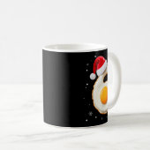67 Meme Funny Number 6 Egg Bacon Matching Christma Kaffeetasse (VorderseiteRechts)