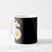67 Meme Funny Number 6 Egg Bacon Matching Christma Kaffeetasse (Vorderseite Links)