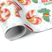 67 Meme Funny Santa Christmas Gift Wrap For Teen  Geschenkpapier (Rolleneckpunkt)