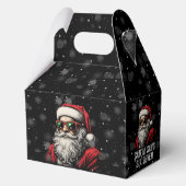 67 Meme Funny Santa Says Six Seven Christmas Geschenkschachtel (Rückseite)