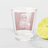 67 Meme Funny Santa Says Six Seven Christmas Schnapsglas (Rückseite)