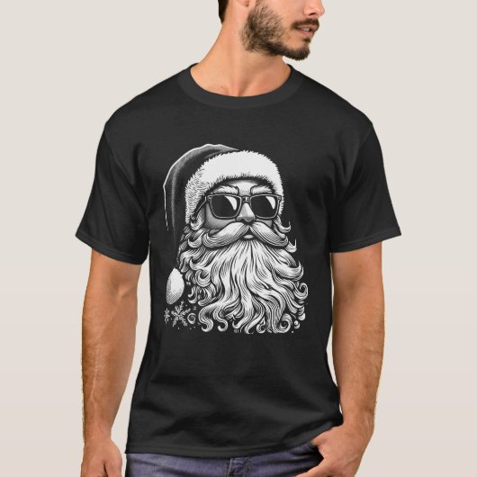 67 Meme Funny Santa Says Six Seven Christmas T-Shirt (Vorderseite)