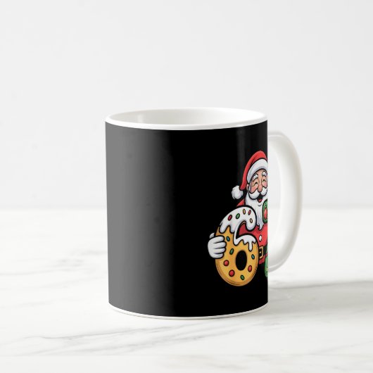67 Meme Funny Santa Six Seven Christmas Xmas Kids Kaffeetasse (VorderseiteRechts)