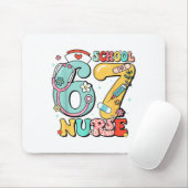 67 Meme Funny School Nurse Six Seven Meme Mousepad (Mit Mouse)