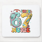 67 Meme Funny School Nurse Six Seven Meme Mousepad (Vorne)