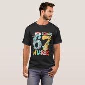 67 Meme Funny School Nurse Six Seven Meme T-Shirt (Vorne ganz)