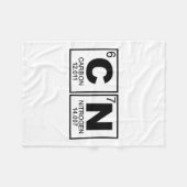 67 Meme Funny Science Teacher Periodic Table Retro Fleecedecke (Vorderseite (Horizontal))