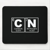 67 Meme Funny Science Teacher Periodic Table Retro Mousepad (Vorne)