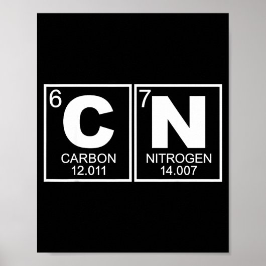 67 Meme Funny Science Teacher Periodic Table Retro Poster (Vorne)