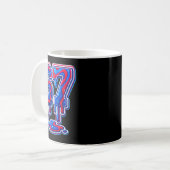 67 Meme Funny Six Seven For Boys And Girls Cool  Kaffeetasse (Vorderseite Links)