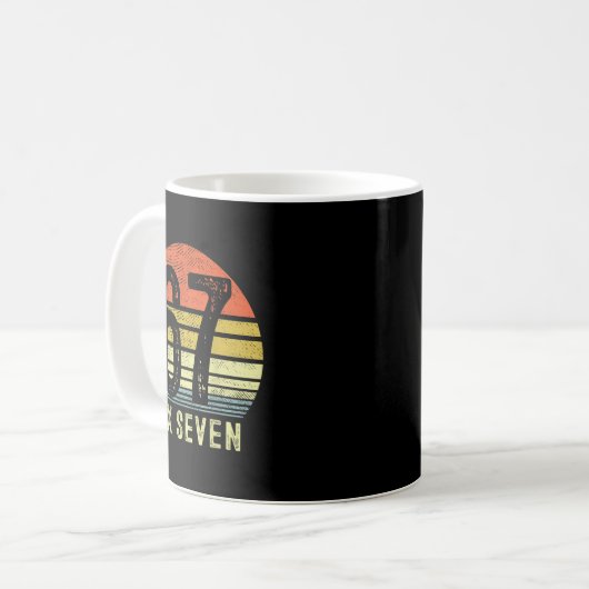 67 Meme Funny Six Seven Gen Alpha Slang Birthday 6 Kaffeetasse (Vorderseite Links)