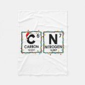 67 Meme Funny Teacher Science Periodic Table 67 Ch Fleecedecke (Vorderseite)