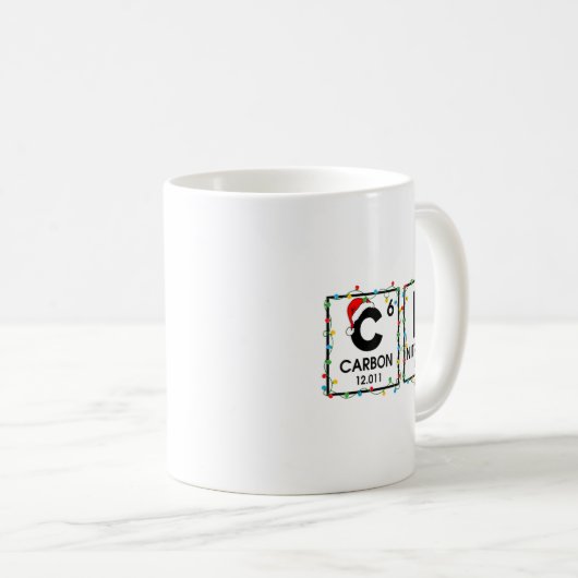 67 Meme Funny Teacher Science Periodic Table 67 Ch Kaffeetasse (VorderseiteRechts)
