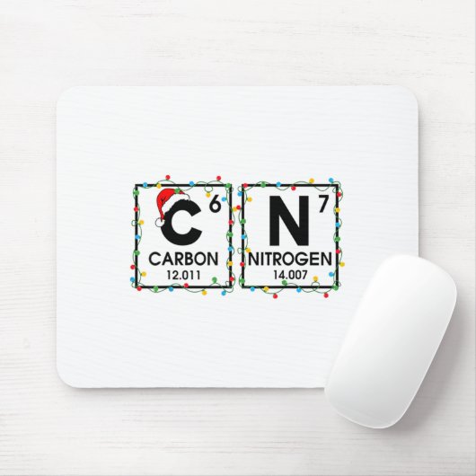 67 Meme Funny Teacher Science Periodic Table 67 Ch Mousepad (Mit Mouse)