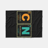 67 Meme Funny Teacher Science Periodic Table Retro Fleecedecke (Vorderseite (Horizontal))