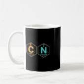 67 Meme Funny Teacher Science Periodic Table Retro Kaffeetasse (Links)