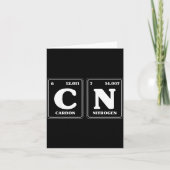 67 Meme Funny Teacher Science Periodic Table Retro Karte (Vorderseite)