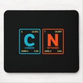 67 Meme Funny Teacher Science Periodic Table Retro Mousepad (Vorne)
