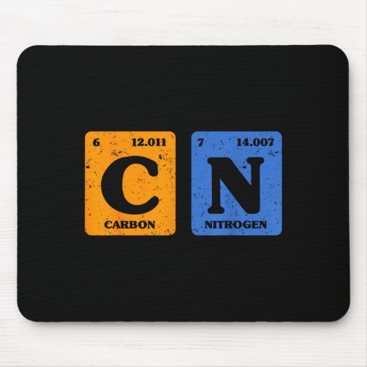 67 Meme Funny Teacher Science Periodic Table Retro Mousepad (Vorne)