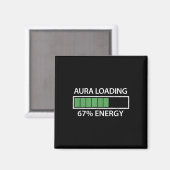 67 Meme Gen Alpha Aura Laden Magnet (Vorderseite/Rückseite)
