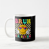 67 Meme Gen Alpha Slang 6 7 Six Seven Bruh Funny B Kaffeetasse (Links)