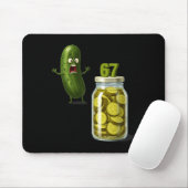 67 Meme Gurke Überraschung Ein Glas Geschnittene G Mousepad (Mit Mouse)