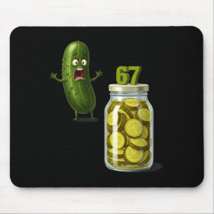 67 Meme Gurke Überraschung Ein Glas Geschnittene G Mousepad