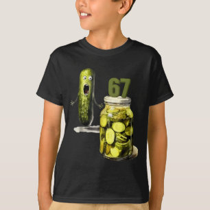 67 Meme Gurke Überraschung Ein Glas Geschnittene G T-Shirt