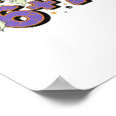 67 Meme Halloween Costume Haunted  Poster (Ecke)