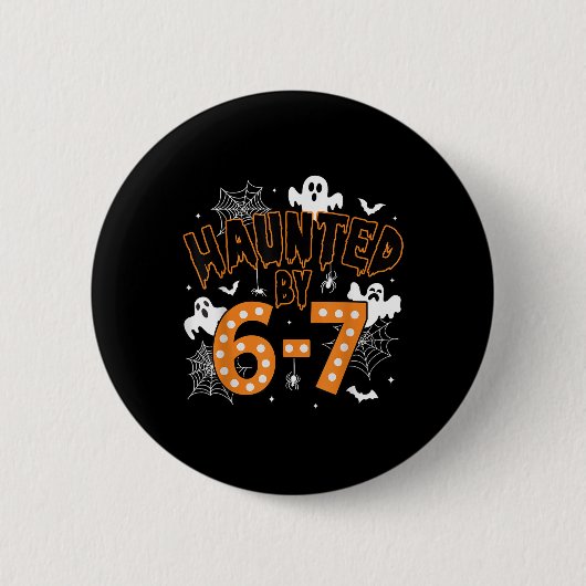 67 Meme Halloween Gruselig – Lustiger Geist und Kü Button (Vorderseite)
