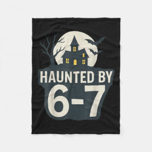 67 Meme Halloween-Haus Gruselig - Six Seven Gen Al Fleecedecke