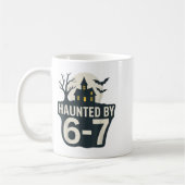 67 Meme Halloween House Spooky - Six Seven Gen Alp Kaffeetasse (Links)