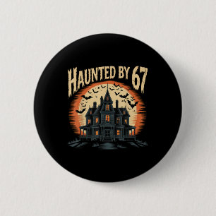 67 Meme Halloween-Kostüm Heimgesucht _1  Button
