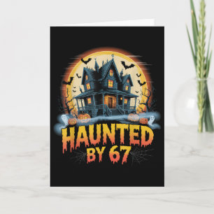 67 Meme Halloween-Kostüm Heimgesucht _2 Karte