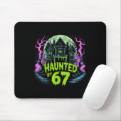 67 Meme Halloween-Kostüm Heimgesucht _4 Mousepad (Mit Mouse)